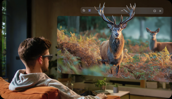 优配痢略 高铁飞机上，刷剧秒变3D巨幕！这款眼镜让屏幕“立”起来